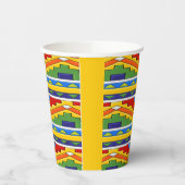 Talavera Pattern Pappbecher (Links)
