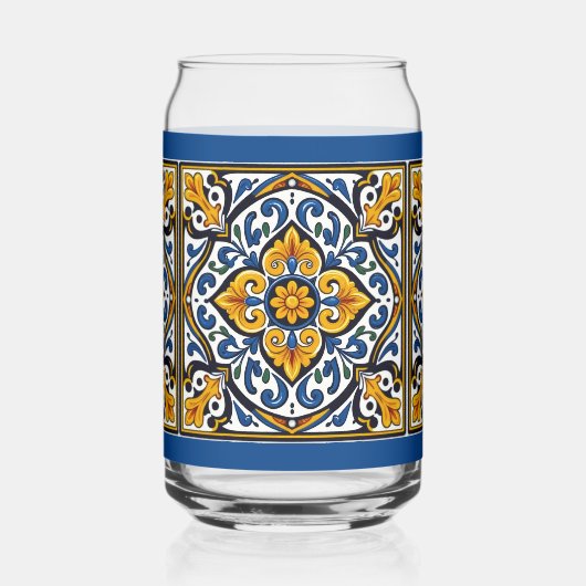 Talavera Spanische Fliese Dosenglas (Links)