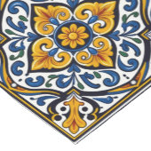 Talavera Spanish Tile Kurzer Tischläufer (Ecke)