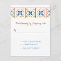 Talavera Spanish Tile Repcard