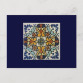 Talavera Tile 2 Postkarte (Vorderseite)