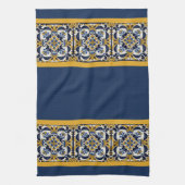 Talavera Tile Cinco Geschirrtuch (Vertikal)