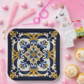 Talavera Tile Cinco Pappteller (Party)