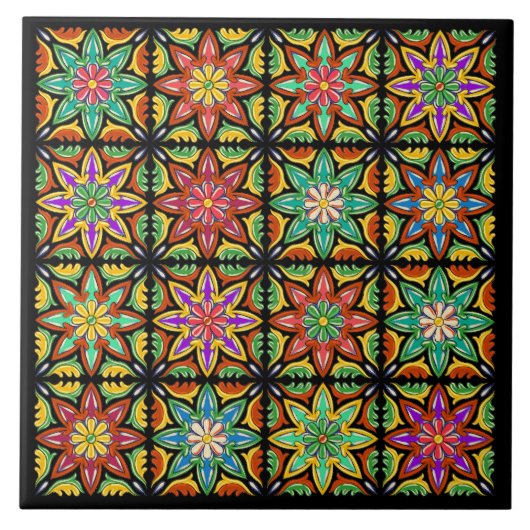 Talavera Tile Design Fliese (Vorderseite)