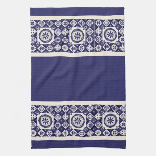 Talavera Tile Dos Geschirrtuch (Vertikal)