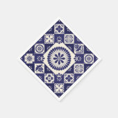Talavera Tile Dos Serviette (Ecke)