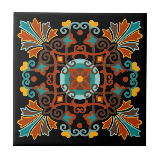 Talavera Tile Fliese (Vorderseite)