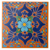 Talavera Tile Fliese (Vorderseite)