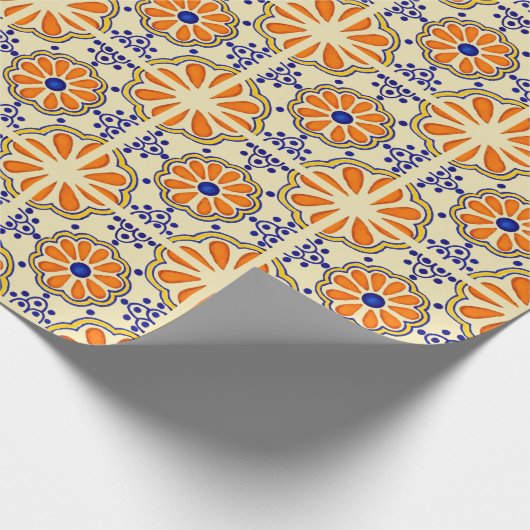 Talavera Tile Geschenkpapier (Ecke)