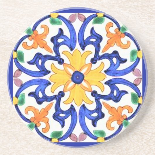 Talavera Tile Getränkeuntersetzer (Vorne)