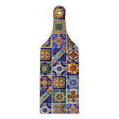 Talavera Tile Image Southwest Glass Paddle Schneidebrett (Vorderseite)