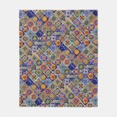 Talavera Tile Image Südwest Style Cudly Soft Fleecedecke (Vorderseite)