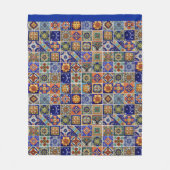 Talavera Tile Image Südwest Style einfach weich Fleecedecke (Vorderseite)