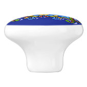 Talavera Tile Keramik Drawer Knob Keramikknauf (Seitenansicht)