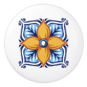 Talavera Tile Keramik Drawer Knob Keramikknauf (Vorderseite)