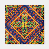 Talavera Tile Magnet (Vorne)