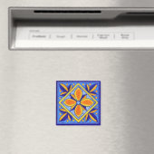 Talavera Tile Magnet (In Situ (Geschirrspüler))