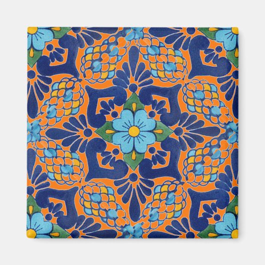 Talavera Tile Magnet (Vorne)