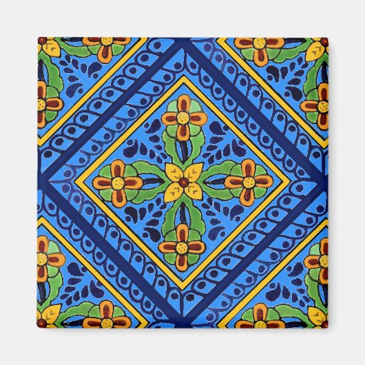 Talavera Tile Magnet (Vorne)