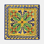 Talavera Tile Magnet (Vorne)