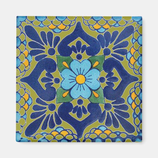 Talavera Tile Magnet (Vorne)