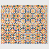 Talavera Tile Pattern Geschenkpapier (Flach)