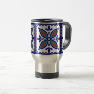 Talavera Tile Reisebecher