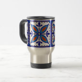 Talavera Tile Reisebecher (Vorderseite Links)
