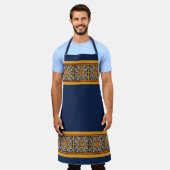 Talavera Tile Siete Schürze (Getragen)