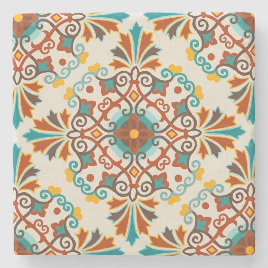 Talavera Tile Steinuntersetzer (Vorderseite)