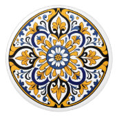 Talavera Tile Tres Keramikknauf (Vorderseite)