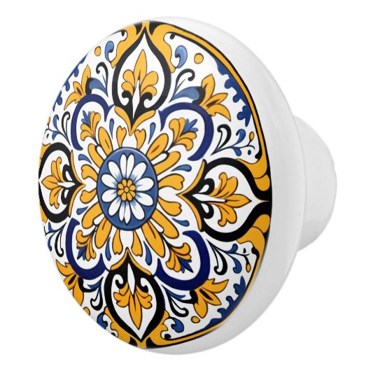 Talavera Tile Tres Keramikknauf (Rechts)