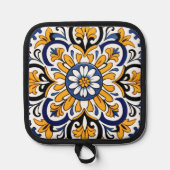 Talavera Tile Tres Topflappen (Vorderseite)