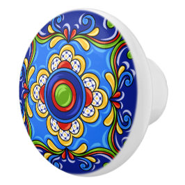 Talavera Tile Version 2 Keramik Drawer Knob Keramikknauf