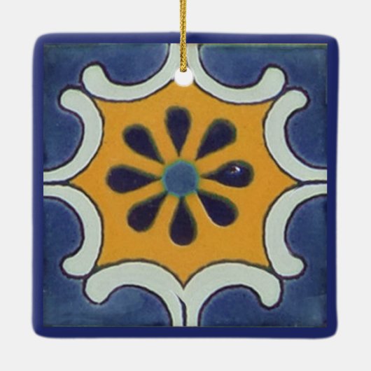Talavera Tiles 2 Keramikornament (Rückseite)