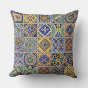 Talavera Tiles Kissen