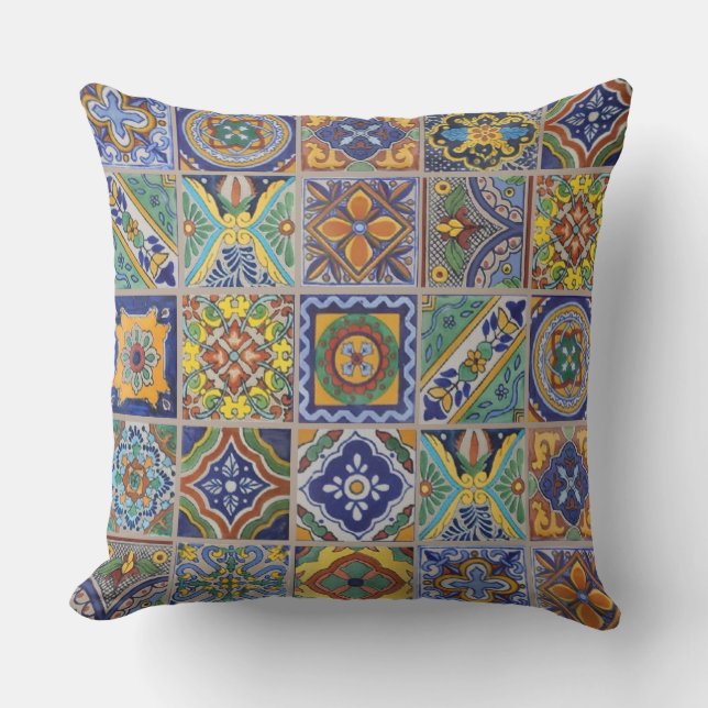 Talavera Tiles Kissen (Vorderseite)