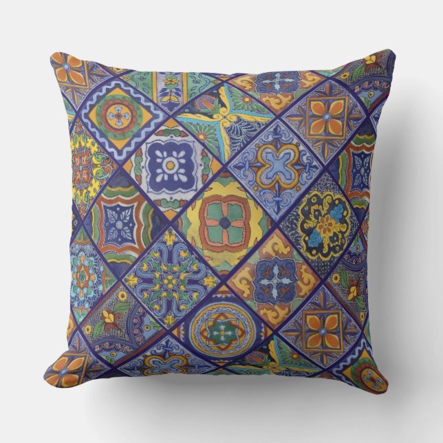 Talavera Tiles Kissen (Vorderseite)