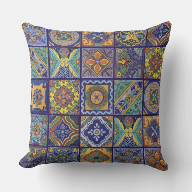 Talavera Tiles Kissen (Vorderseite)