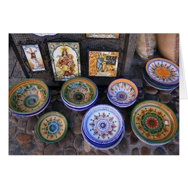 Talavera-Tonwaren (Vorderseite (Horizontal))