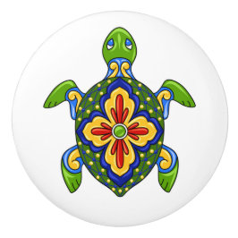 Talavera Turtle Keramik Drawer Knob Keramikknauf