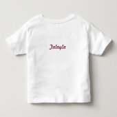Talayla Kleinkind T-shirt (Rückseite)