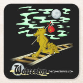 Talbot auf den Bahnen Rechteckiger Pappuntersetzer (Vorderseite)