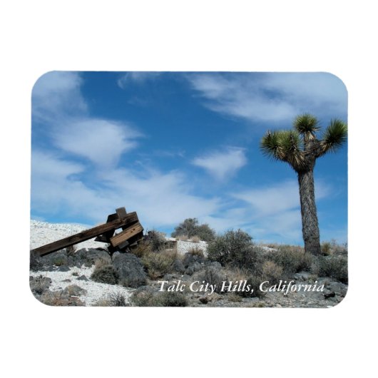 Talc Mine Ruins mit Joshua Tree Magnet (Horizontal)