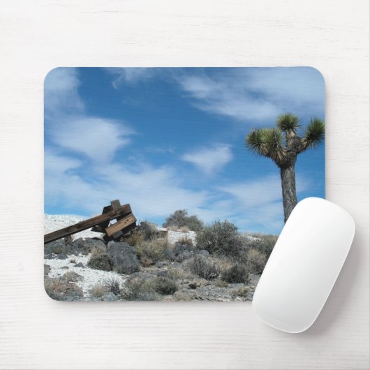 Talc Mine Ruins mit Joshua Tree Mousepad (Mit Mouse)