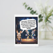 Tale Told By und Idiot Postkarte (Stehend Vorderseite)