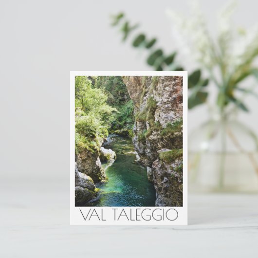 Taleggio: ein perfektes Wochenende in Lugano Postkarte (Stehend Vorderseite)