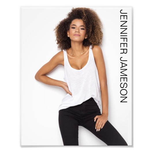 Talent Audition Headshot | Vollblutbild Fotodruck (Vorne)