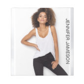 Talent Autograph Pad Notepad | Modelle der Akteure Notizblock (Vorderseite)