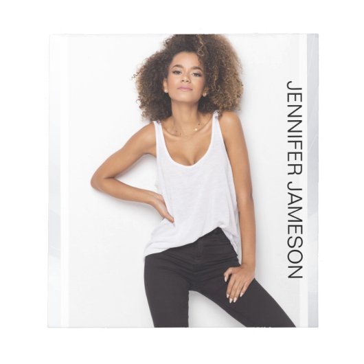 Talent Autograph Pad Notepad | Modelle der Akteure Notizblock (Vorderseite)